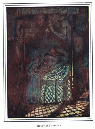 Christianas Traum von John Byam Liston Shaw